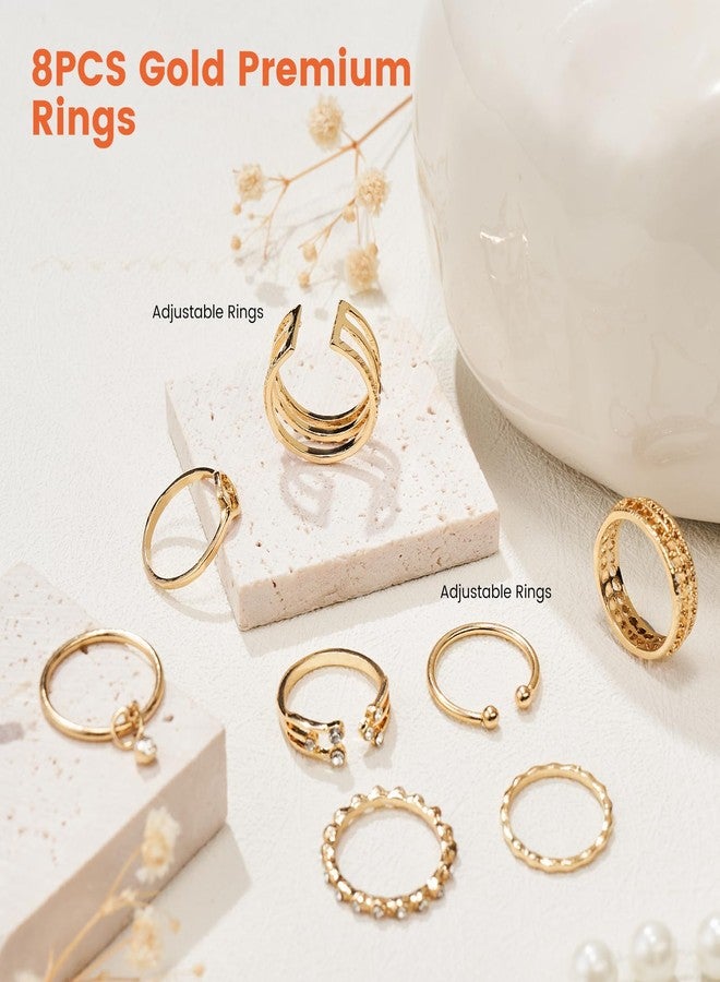 Wilfniee Practice Hand for Acrylic Nails: Silicone Nail Hand Practice with Gold Rings - Flexible Fake Hand Mannequin Nail Hand Kit for Beginners - Image 4
